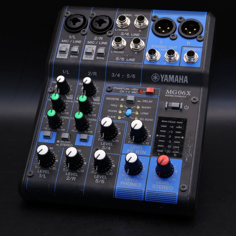 中古】YAMAHA / MG06X 小型ミキサー 【福岡店】 | アナログミキサー