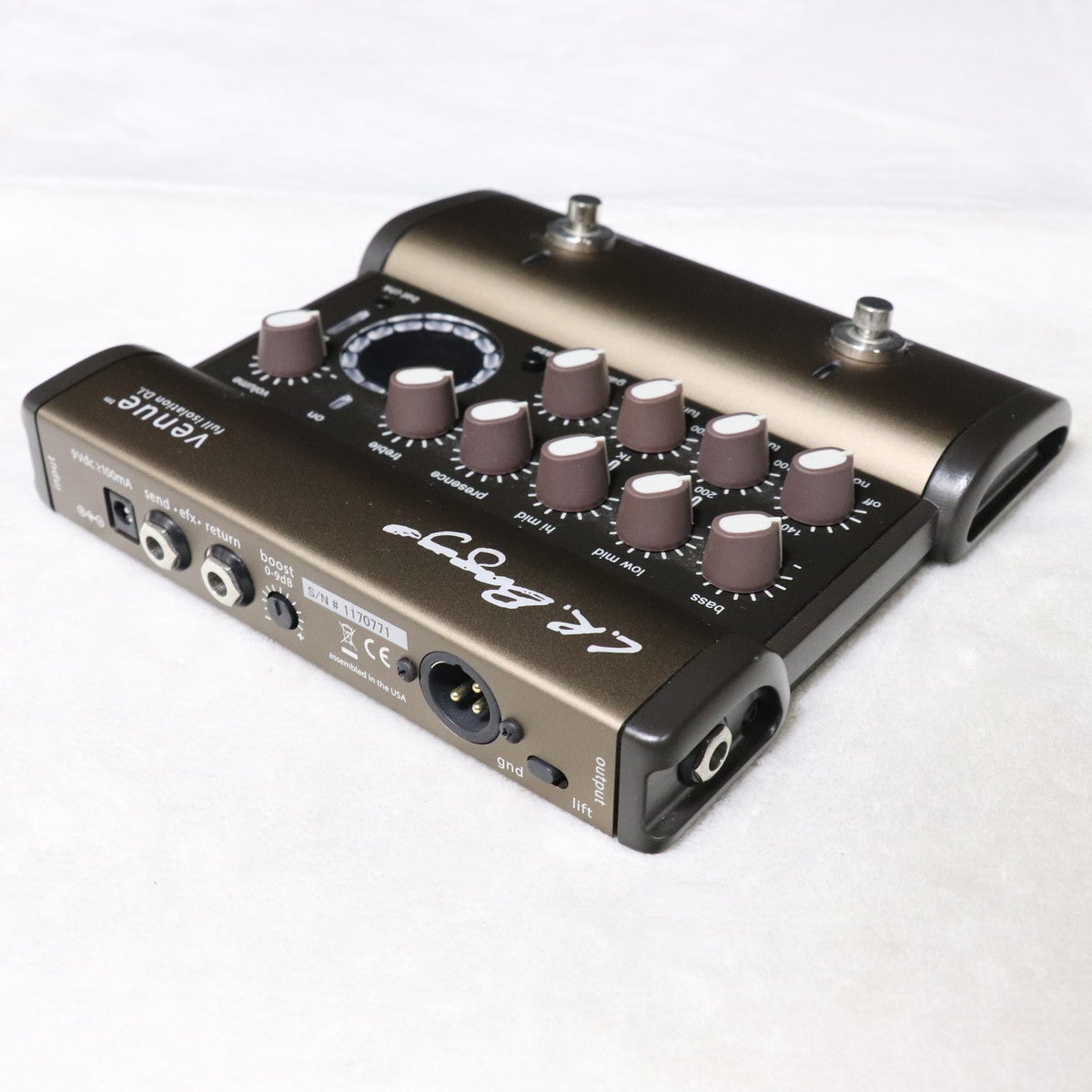 中古】L.R.Baggs / Venue D.I. Acoustic Guitar Preamp + DI 【梅田店