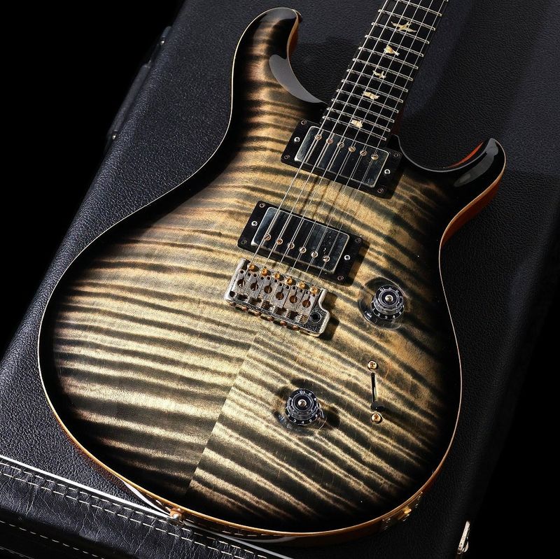 【中古】Paul Reed Smith (PRS) / 2015 Wood Library Custom 24 Charcoal Burst Pattern Thin Neck 【御茶ノ水本店】