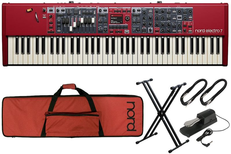 Nord Electro 5D 73鍵シンセサイザー ケース付き nord ノード / Nord Electro 7 73 [純正ソフトケース＆アクセサリー
