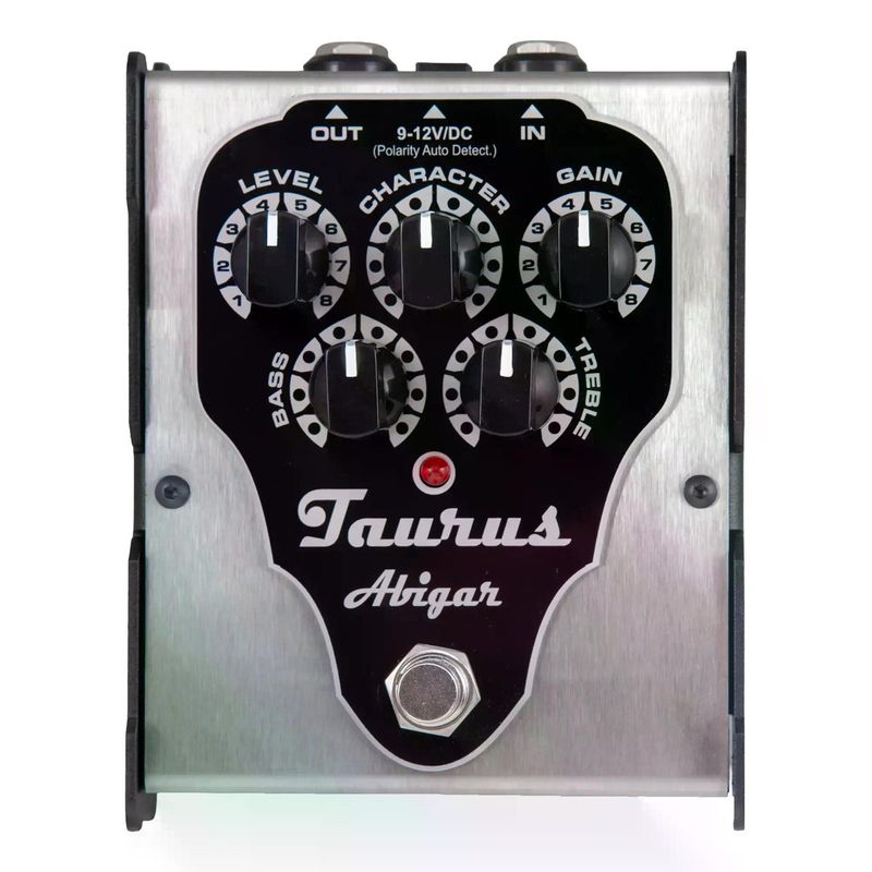 新製品】[扱いやすくて表現力バツグン/ベース用ドライブペダル] Taurus