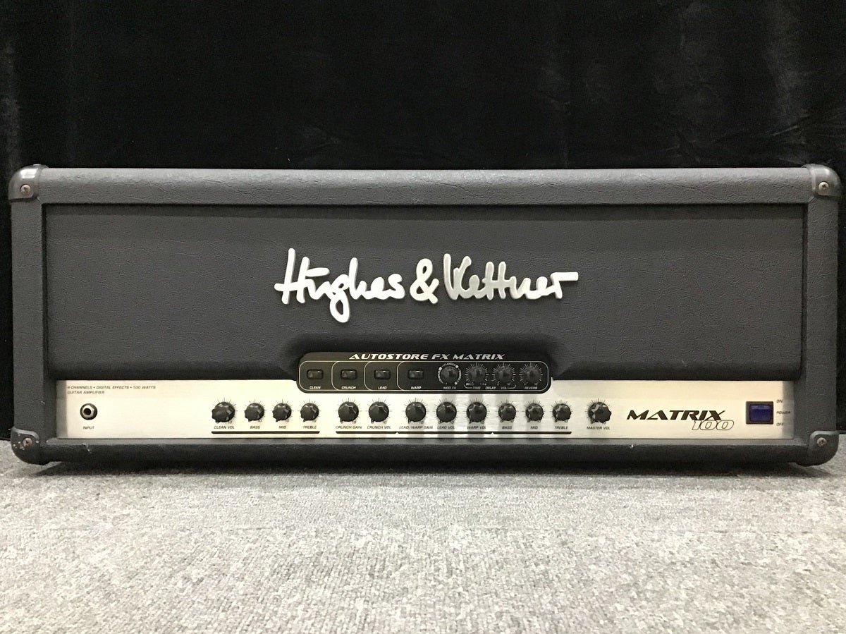中古】HUGHES&KETTNER / MATRIX100 HEAD ギターアンプヘッド 【福岡店