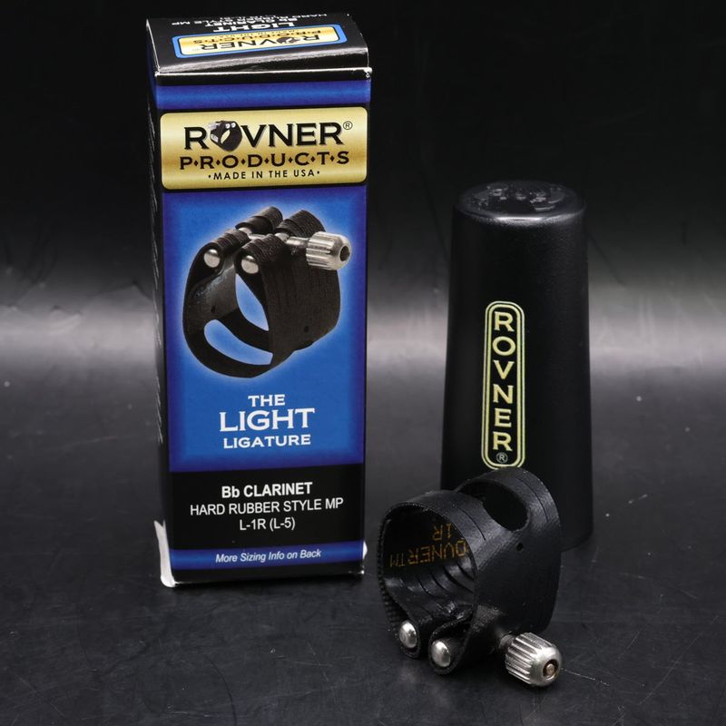 中古】ROVNER / B CL L-1R (L-5) Bbクラリネットリガチャー&キャップ