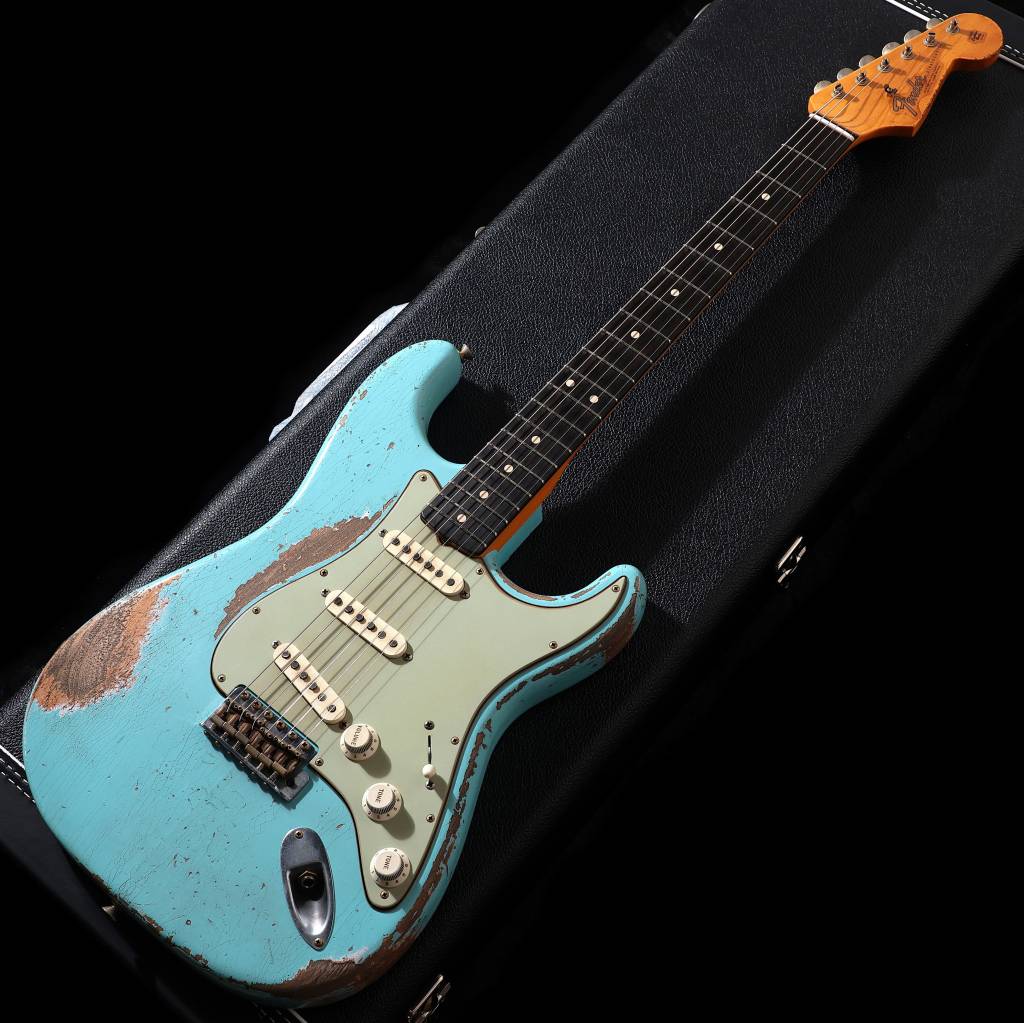Fender Custom Shop / Master Built 1964 Stratocaster Relic Daphne Blue by Greg Fessler 사진 2