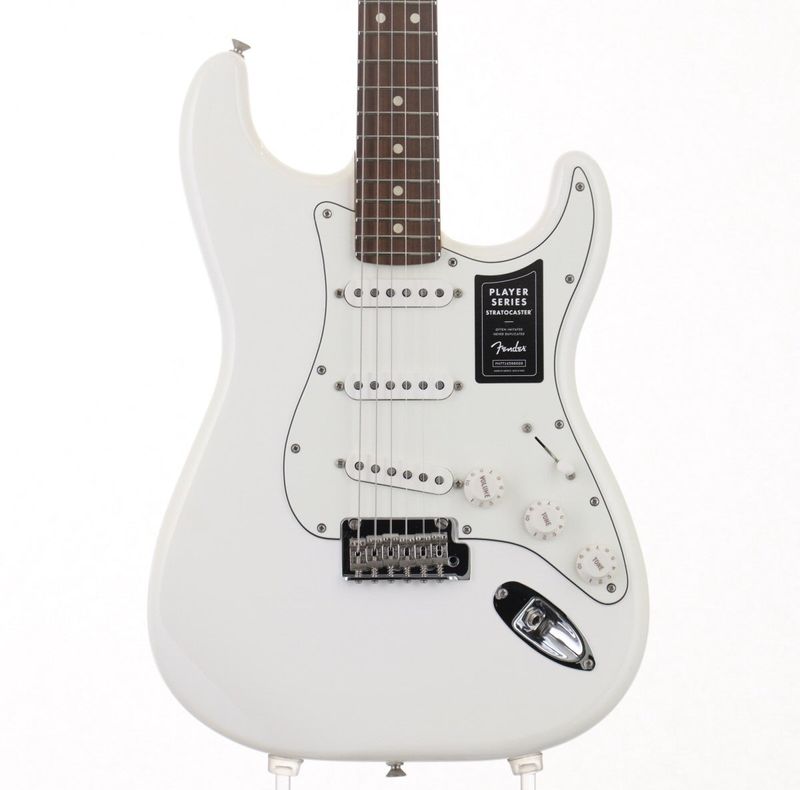 【中古】Fender /  Player Stratocaster Pau Ferro Fingerboard Polar White [3.64kg/2022年製] フェンダー 【池袋店】