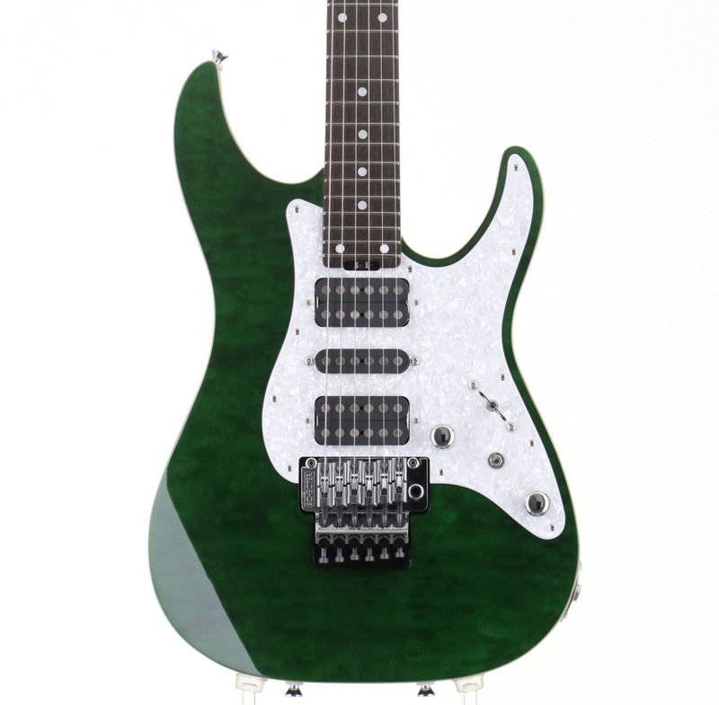 中古】SCHECTER / SD-2-24-AL See-thru Green South Dakota II【3.62kg