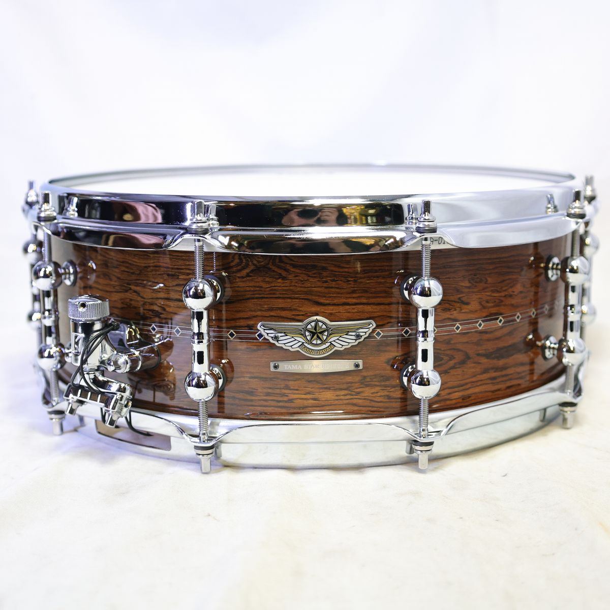 TAMA / TBWS145S-GCD 14×5 STAR Reserve Bubinga/Walnut Snare