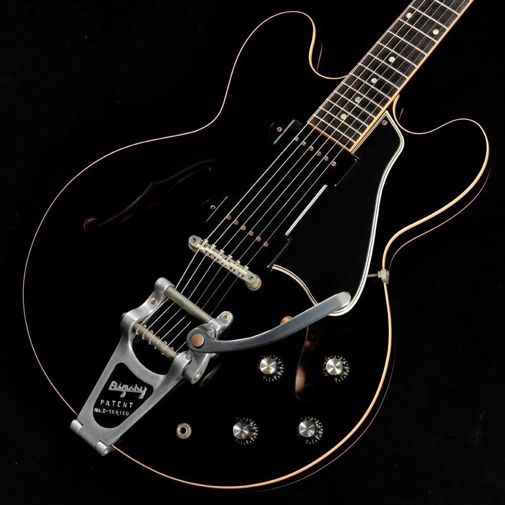 Nissin Kogyo no.330 ギター 中古】Gibson Custom Shop / Kazuyoshi Saito KS-330 Ebony VOS Bigsby