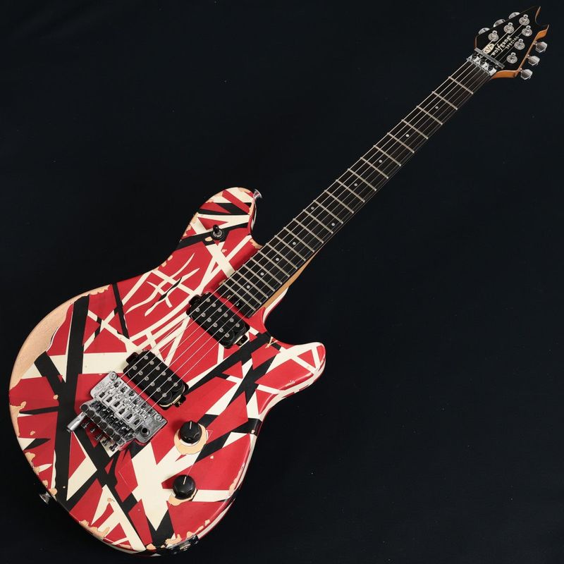 EVH / Limited Edition Wolfgang Special Striped Series Ebony Red Black and White Aged 【池袋店】