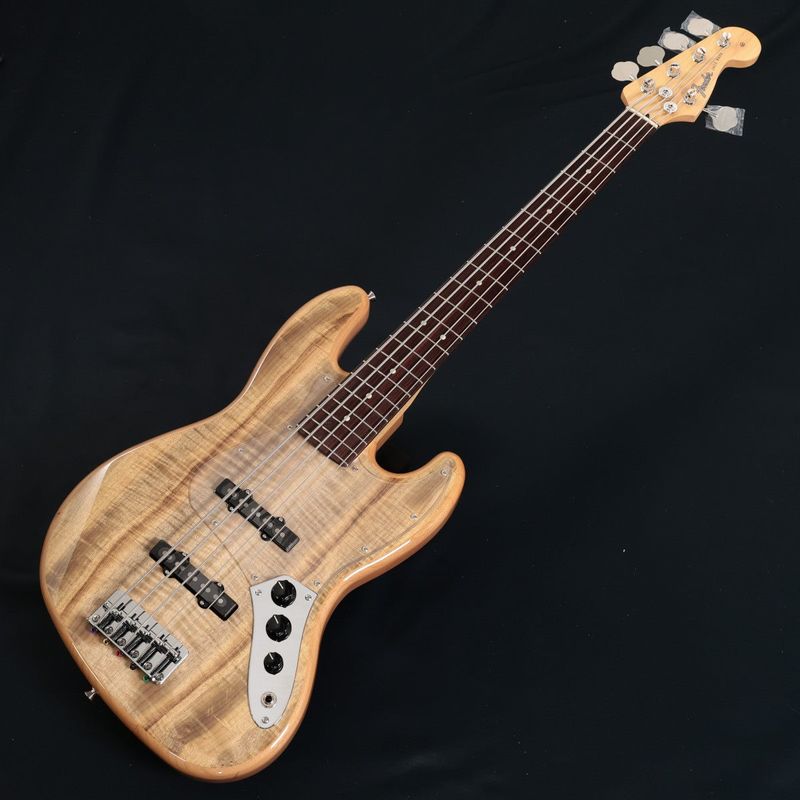 Fender / ISHIBASHI FSR MIJ Hybrid II Jazz Bass V Myrtle Top Alder Back Natural 《特典付き》【池袋店】