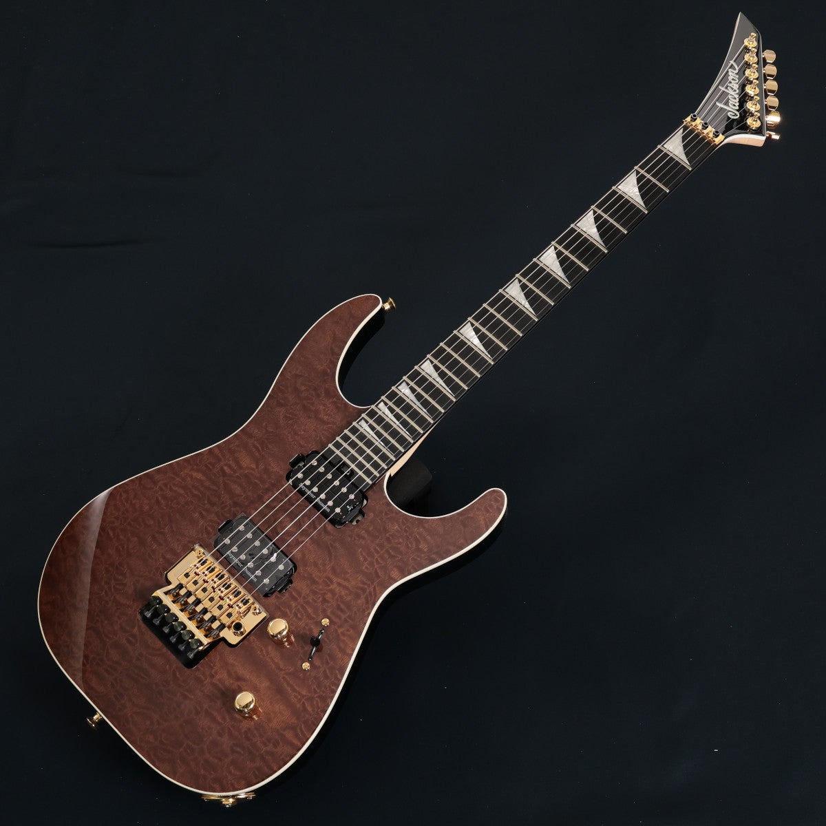 JACKSON / MJ Series Dinky DK Burl Mahogany Ebony Fingerboard Dark