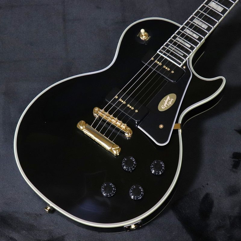 Epiphone / Inspired by Gibson Les Paul Custom P-90 Ebony 【梅田店
