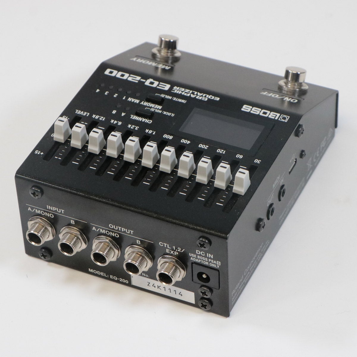 中古】BOSS / EQ-200 Graphic Equalizer イコライザー ボス