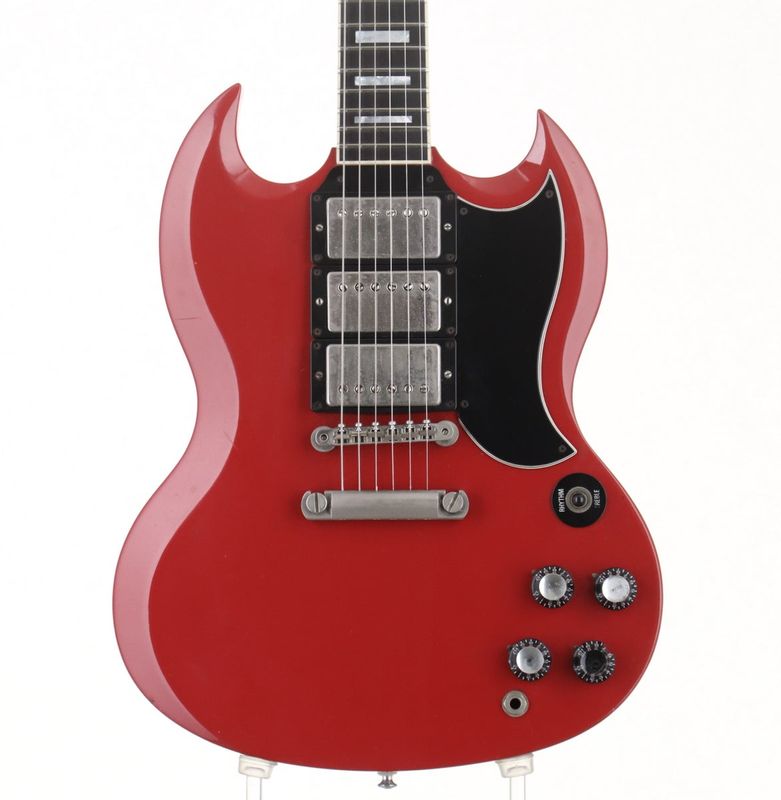 【中古】GIBSON CUSTOM / Les Paul SG Custom '61 Ferrari Red 【新宿店】