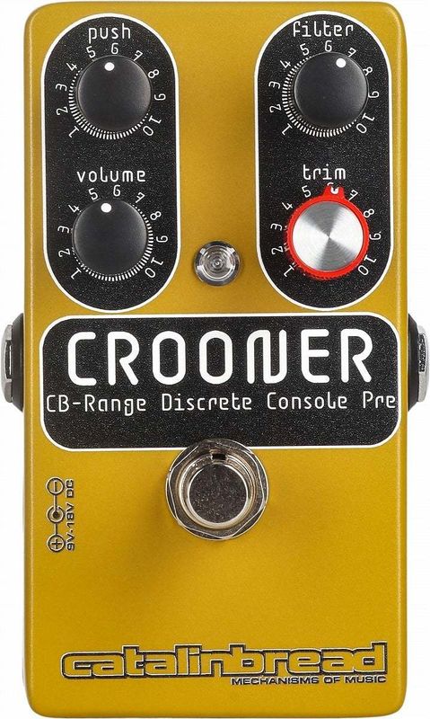 ［名機RCA BA-31をコンパクトペダル化］ Catalinbread カタリンブレッド / Crooner RCA BA-31 Studio Console Preamp プリアンプ【国内正規品】【渋谷店】