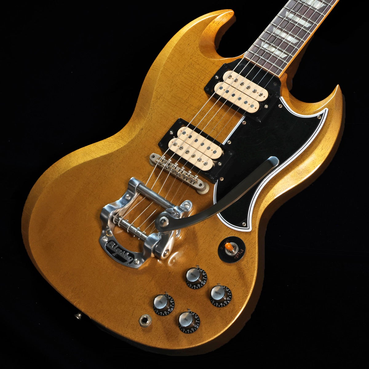 Gibson Custom / Murphy Lab 1964 SG Standard w/Bigsby B5 Ultra Light Aged TV Gold 【중량: 3.22kg】 사진 2