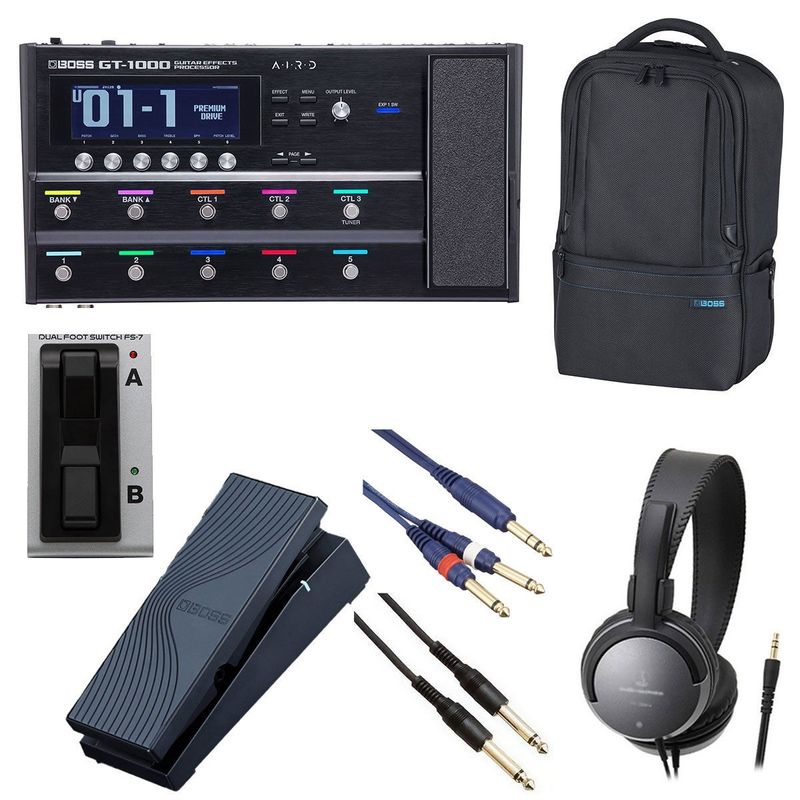 BOSS / GT-1000 [オプションアイテム+BOSS製ユーティリティギグバッグ] FS-7 + EV-1-WL