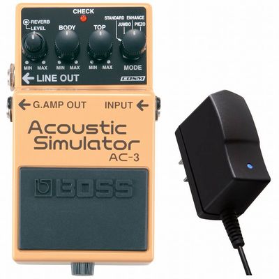 肉*号様 BOSS Chorus CE-3 美品　BOSS ACアダプター付き BOSS / AC-3 Acoustic Simulator［純正ACアダプター同時購入セット