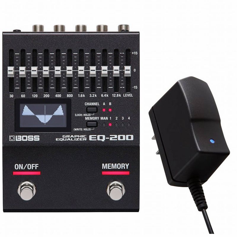 BOSS / EQ-200 Graphic Equalizer［純正ACアダプター同時購入セット