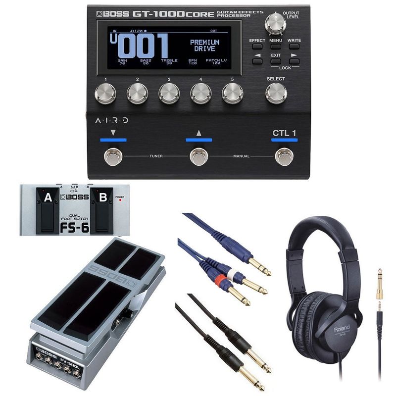 BOSS / GT-1000Core [自由自在にサウンドメイクセット] FS-6 + FV-500L