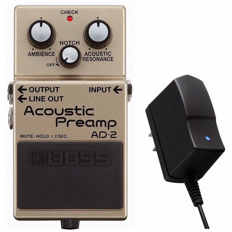 BOSS / AD-2 Acoustic Preamp［純正ACアダプター同時購入セット