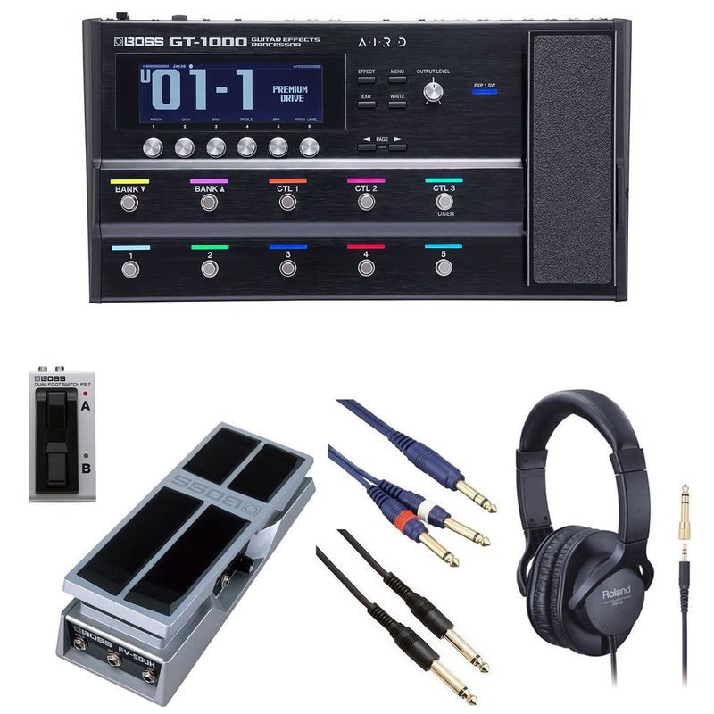 BOSS / GT-1000  自由自在にサウンドメイクセット] FS-7 + FV-500H