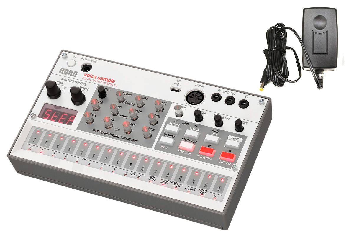 KORG コルグ / VOLCA-SAMPLE2【専用ACアダプターセット！】 サンプル