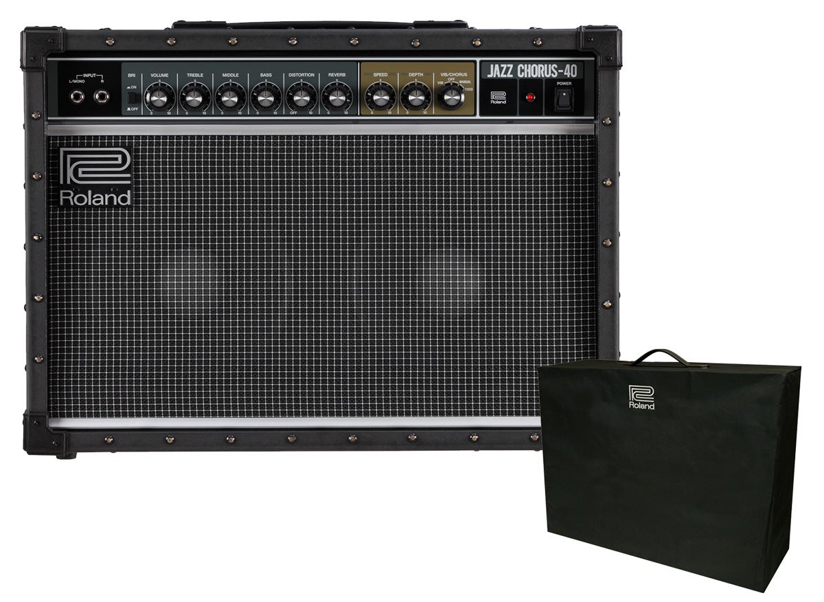 値下げ　Roland SIP-301 ベースギターアンプ 本体　［ジャンク品］ Roland / JC-40 Jazz Chorus ［純正アンプカバー RAC-JC40 同時購入