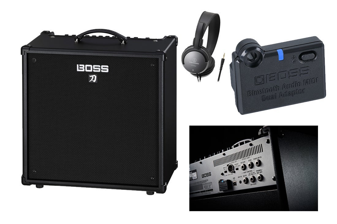 BOSS KATANA-110B ベースアンプ BT-DUAL付 BOSS / KATANA-110B KTN110B Bass Amplifier [BluetoothアダプターBT