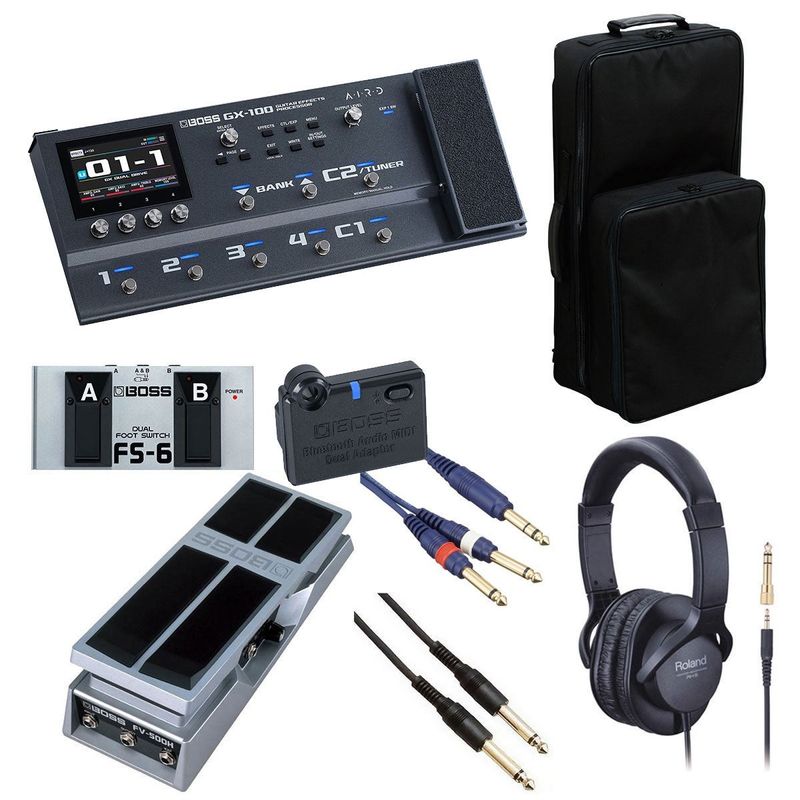 BOSS エフェクター セット 5点 BOSS / GX-100 Guitar Effects Processor[オプションアイテム+リュック