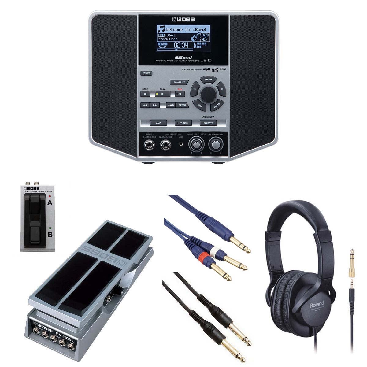 BOSS / eBand JS-10 AUDIO PLAYER with GUITAR EFFECTS ボス JS10