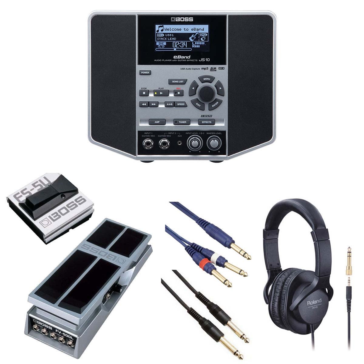 BOSS / eBand JS-10 AUDIO PLAYER with GUITAR EFFECTS ボス JS10