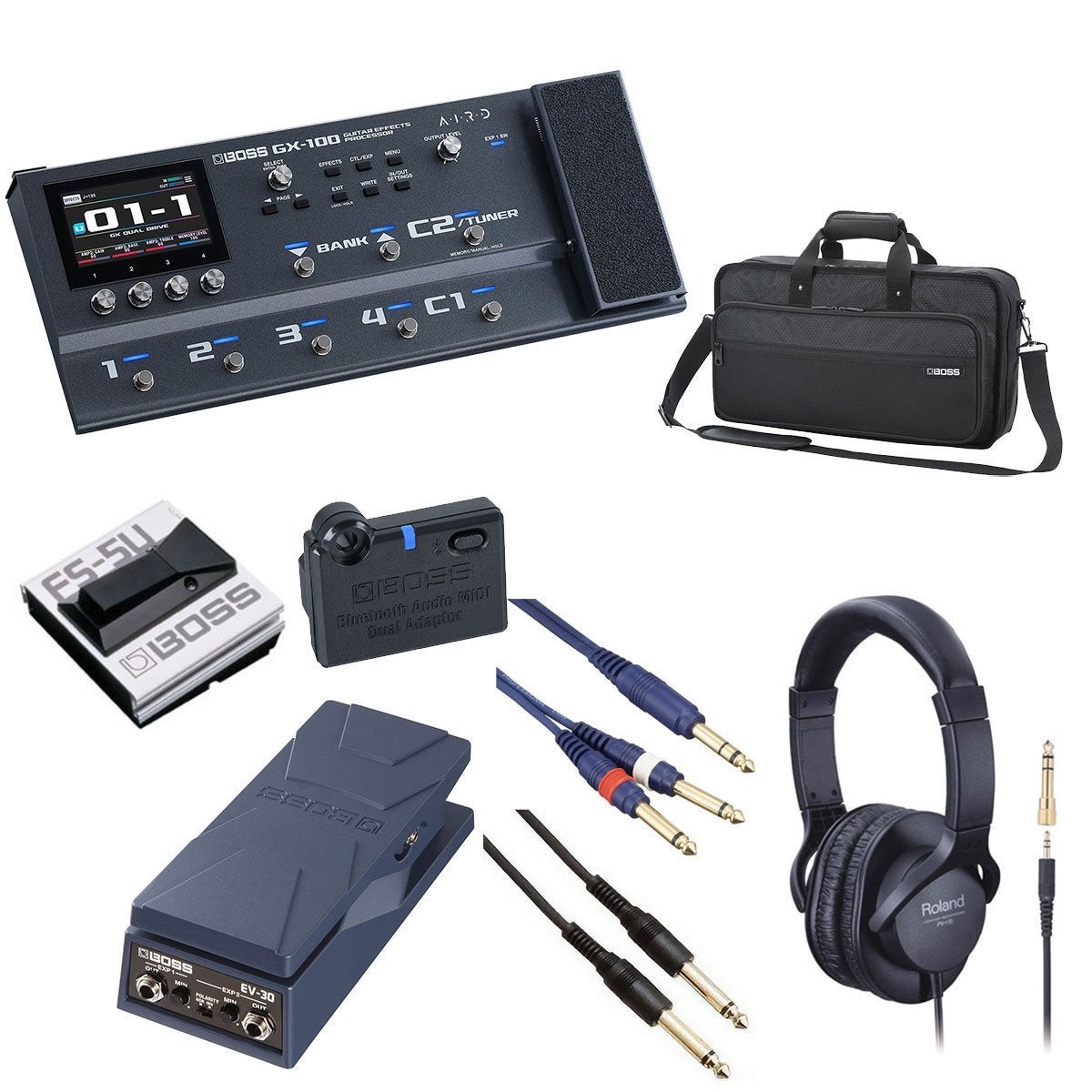 BOSS GX-100 専用ケース付き BOSS / GX-100 Guitar Effects Processor[オプションアイテム+BOSS純正
