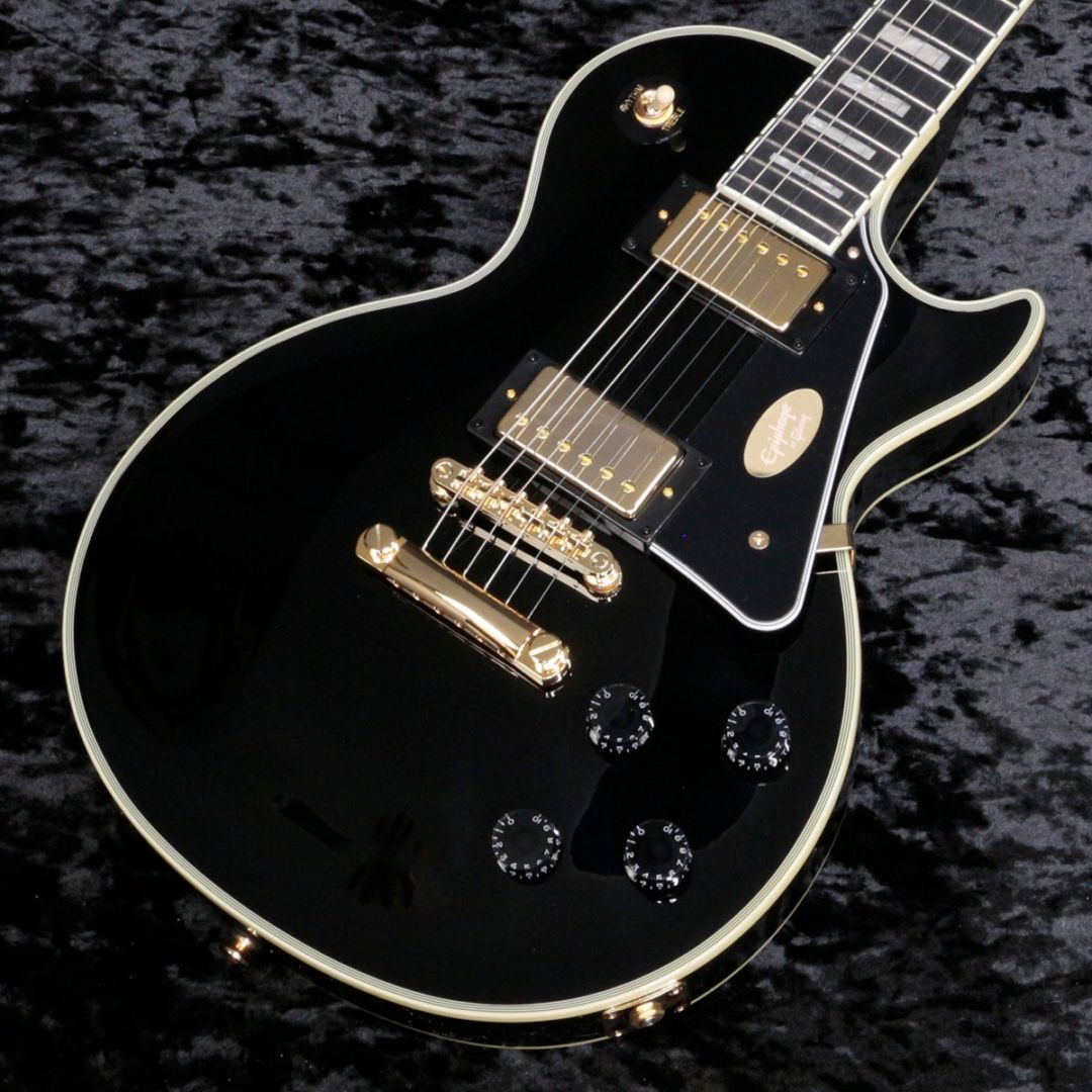 Epiphone / Inspired by Gibson Les Paul Custom Ebony 【2ND