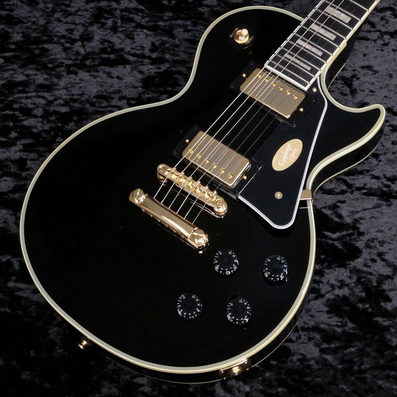 Epiphone / Inspired by Gibson Les Paul Custom Ebony 【2ND