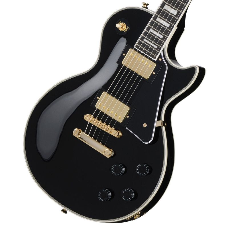 Epiphone / Inspired by Gibson Les Paul Custom Ebony 【2ND