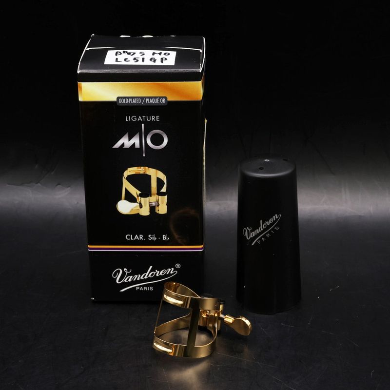 中古】VANDOREN / B CL MO LC51GP Bbクラリネットリガチャー&キャップ