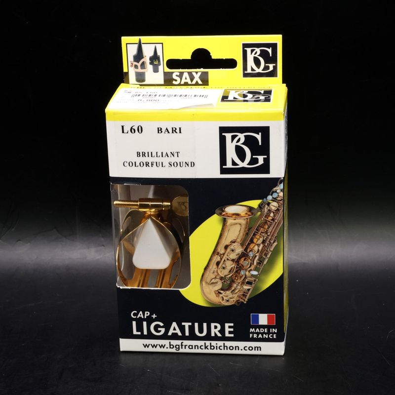 中古】B.G. / BS L60 バリトンサックス用リガチャー&キャップ 【福岡店