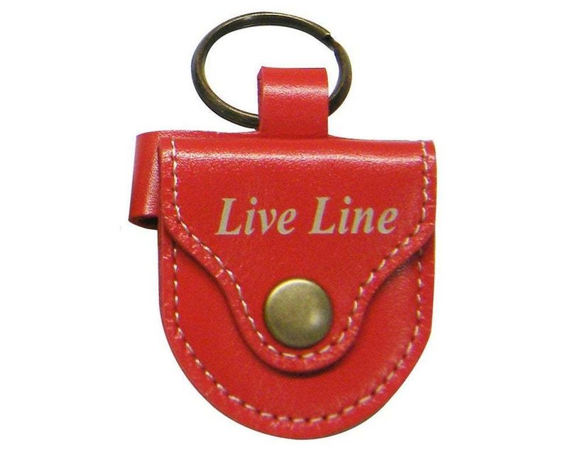 LIVE LINE / Leather Pick Case LPC1200RD レッド レザーピックケース