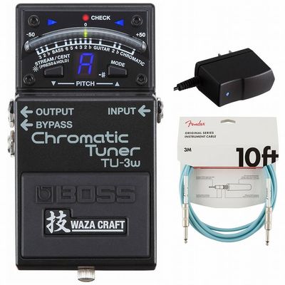安心の長期5年保証】BOSS / TU-3W Chromatic Tuner技 WAZA CRAFT Made