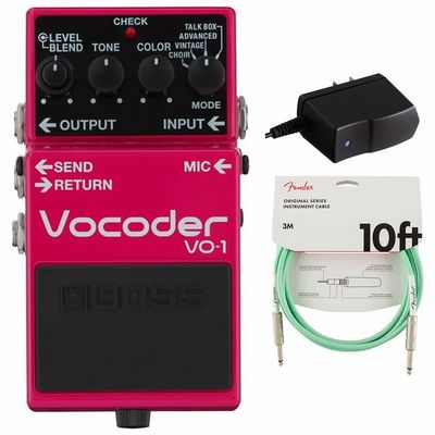 BOSS Vocoder VO-1 エフェクター　マイク　ケーブル　セット セール品》BOSS / VO-1 Vocoder ボコーダー ボス VO1 | ボーカル用