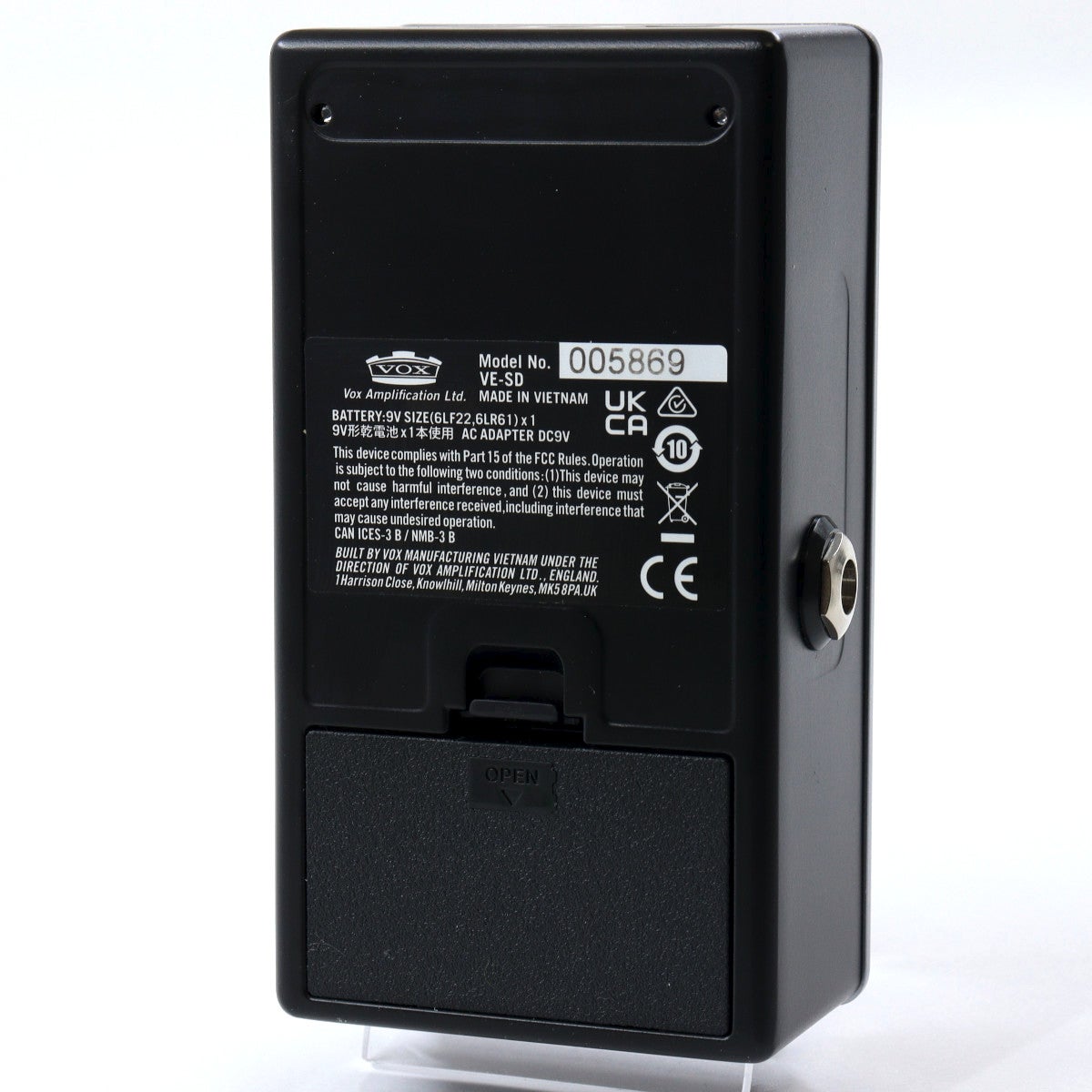 VOX Valvenergy Silk Drive ギターエフェクター プリアンプ 【公式