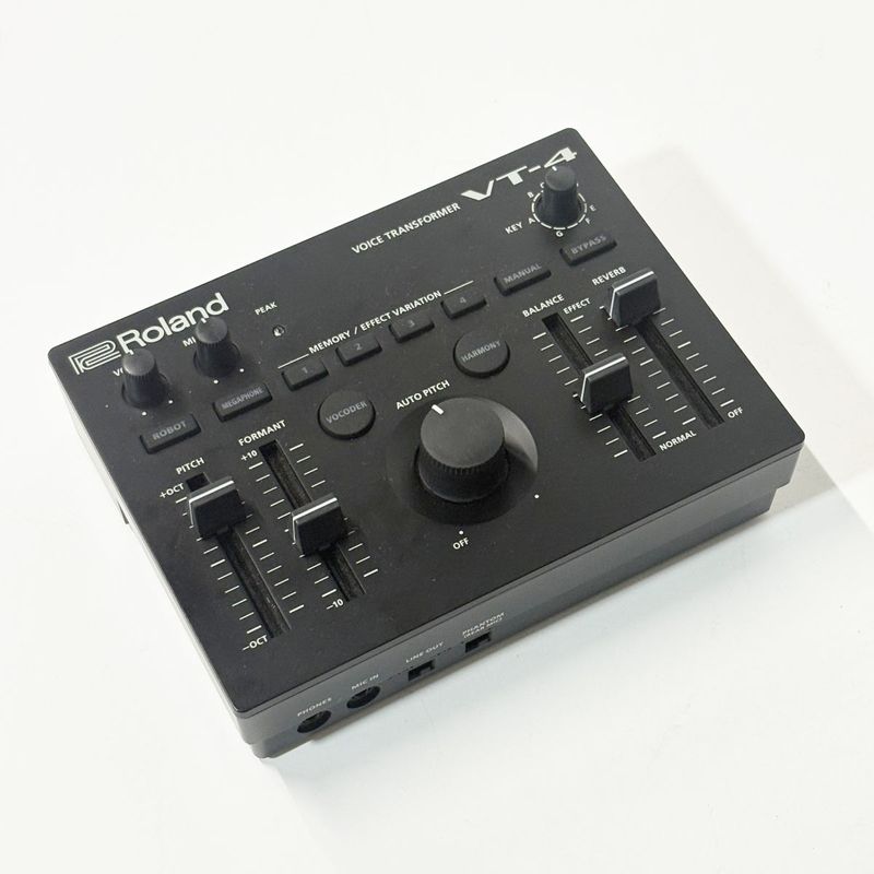ROLAND　VOICE TRANSFER 本体のみ 中古】ROLAND / VT-4 Voice Transformer 【渋谷店】 | ボーカル用
