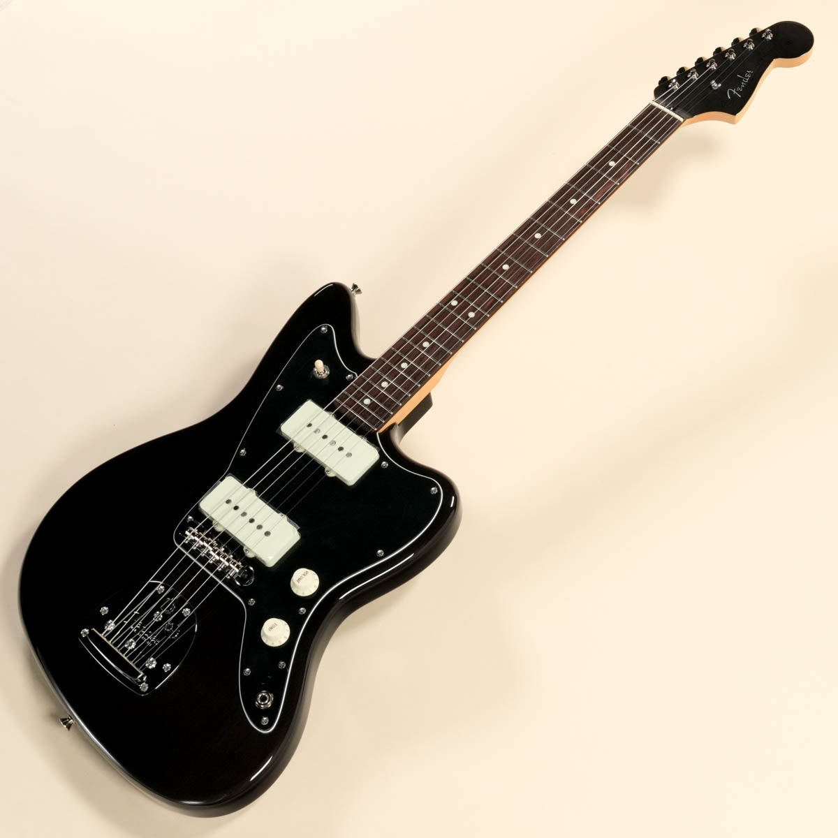ギター Fender FSR Jazzmaster Alder Trans Black Fender / FSR Collection Hybrid II Jazzmaster Alder Trans Black