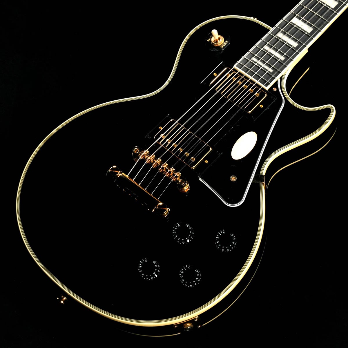 Epiphone / Inspired by Gibson Les Paul Custom Ebony【2ND