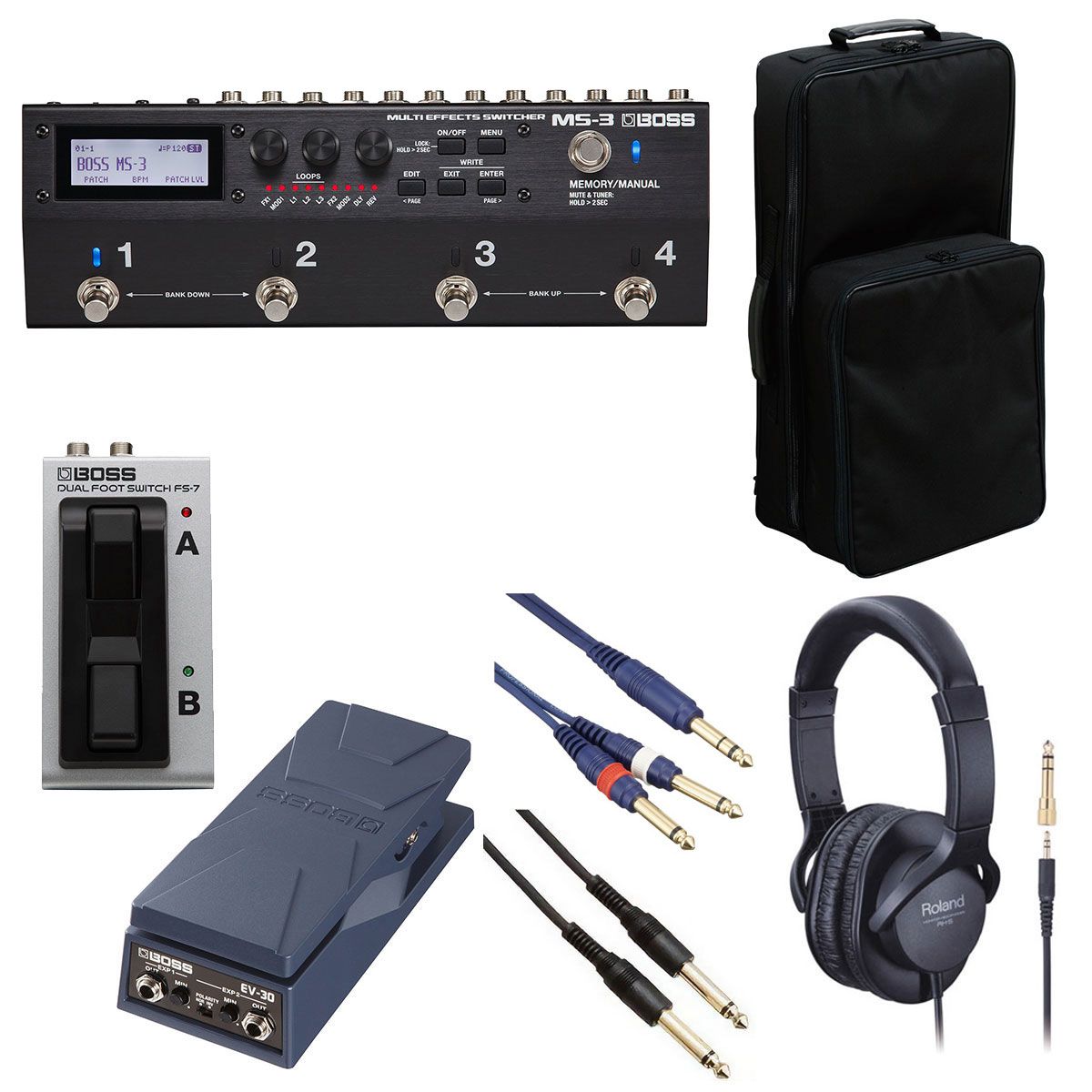 BOSS / MS-3 マルチスイッチャー[オプションアイテム+リュック式