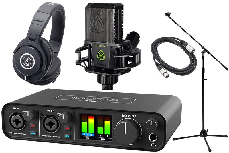 MOTU マークオブザユニコーン / M2 [ATH-M40x + LCT 240 PRO Vocal Set