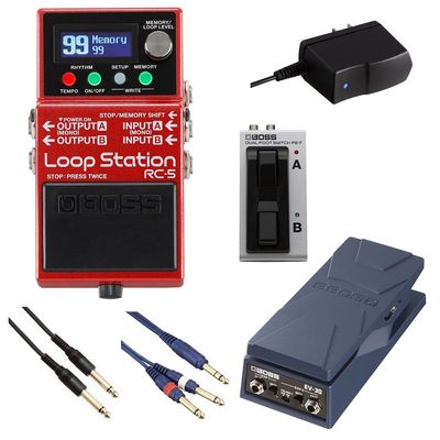 BOSS RC-5 Loop Station　純正ＡＣアダプター　純正ペダル付属 BOSS / RC-5 Loop Station［純正ACアダプター同時購入セット］ギター