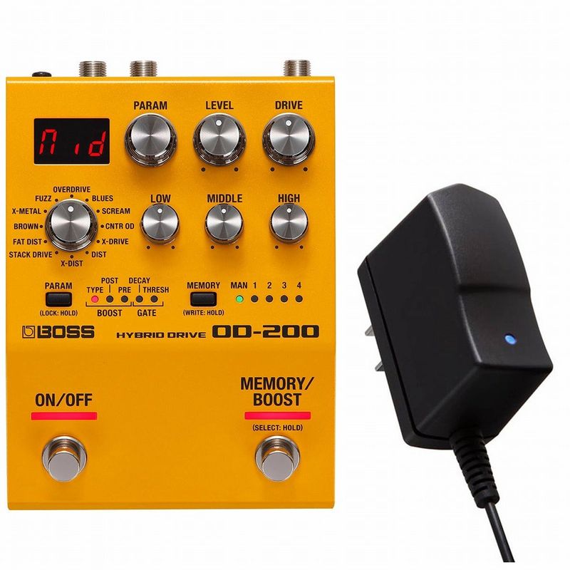 BOSS / OD-200 Hybrid Drive［純正ACアダプター同時購入セット