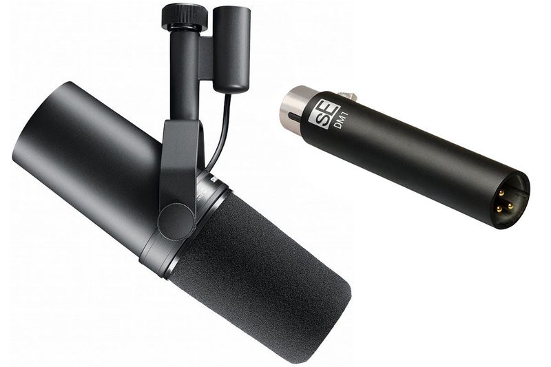 SHURE シュア / SM7B [DM1 DYNAMITE Black セット！] スタジオマイクロフォン ダイナミックマイク